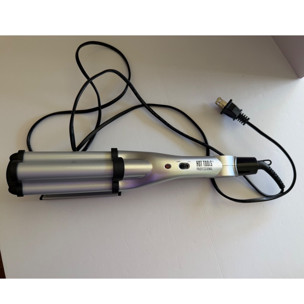 Hot Tools Professional Deep Waver Hair Styling Tool Silver HT1089